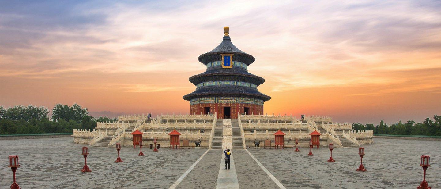 A temple in Beijing, China.