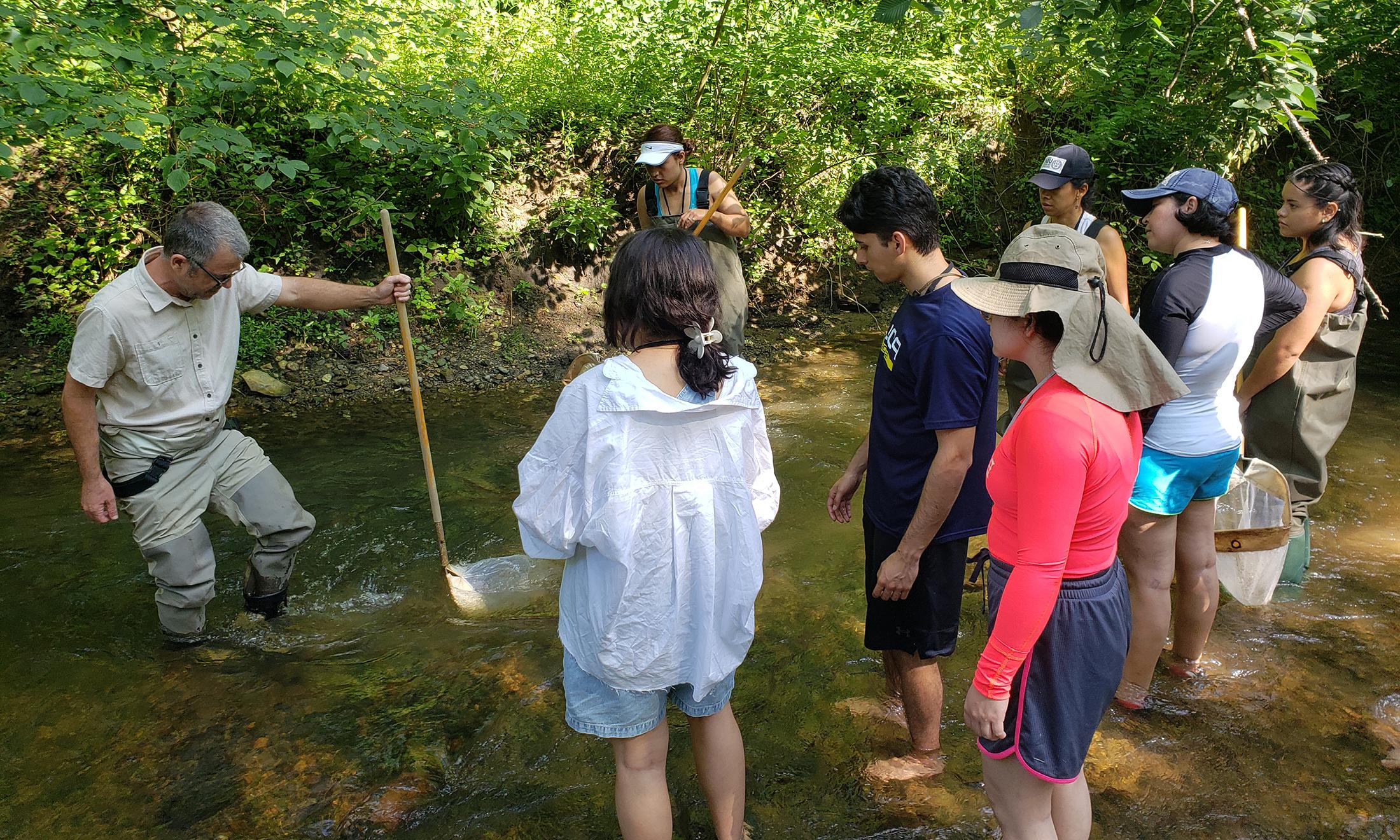 Guatemalan students at Paint Creek