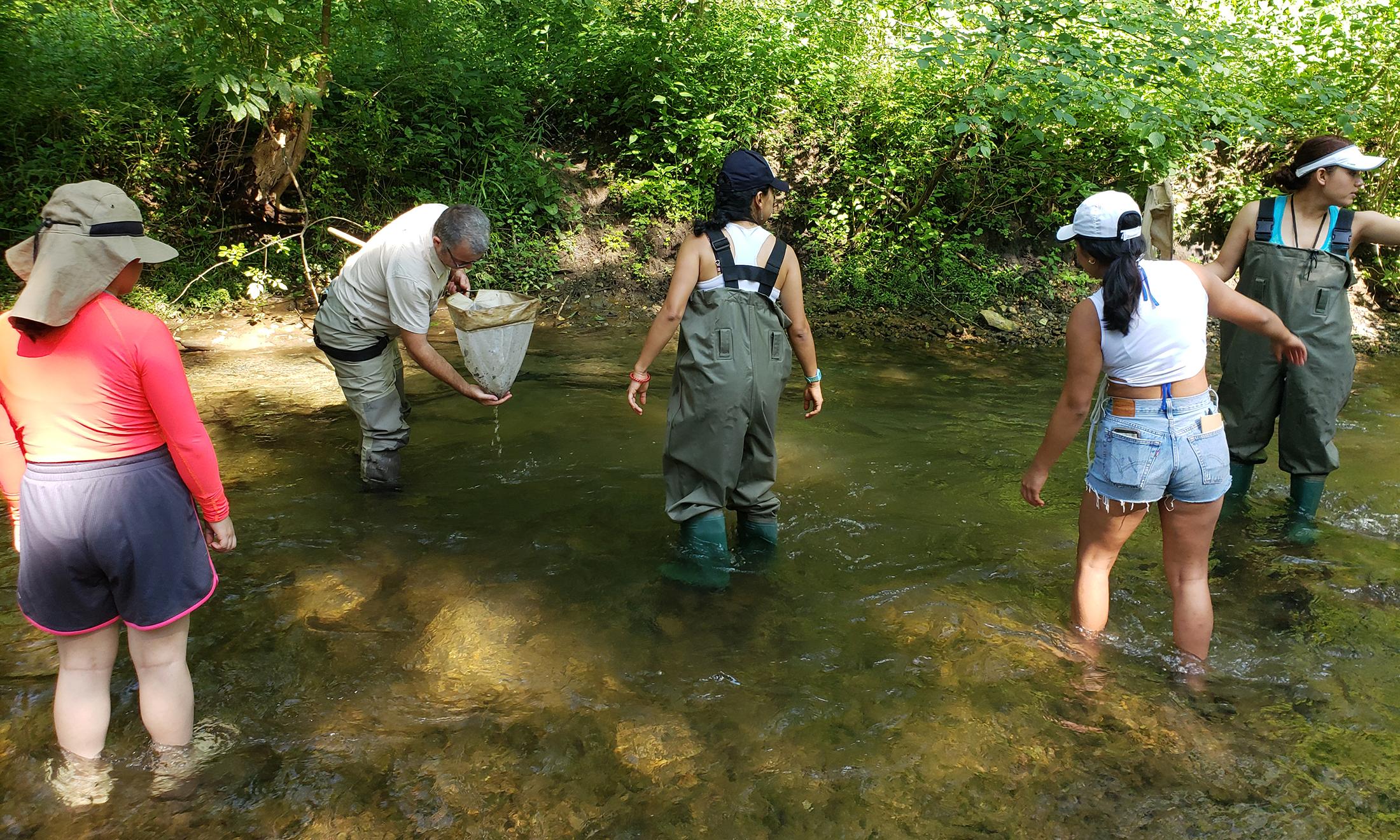 Guatemalan students at Paint Creek